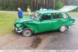 В Мозырском районе в аварии пострадал 9-летний ребенок